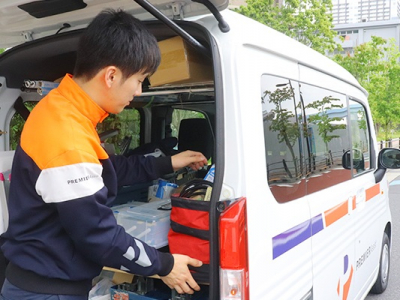 【東京都新宿区】お部屋の「ちょっとしたキズ」を直すリペアスタッフ